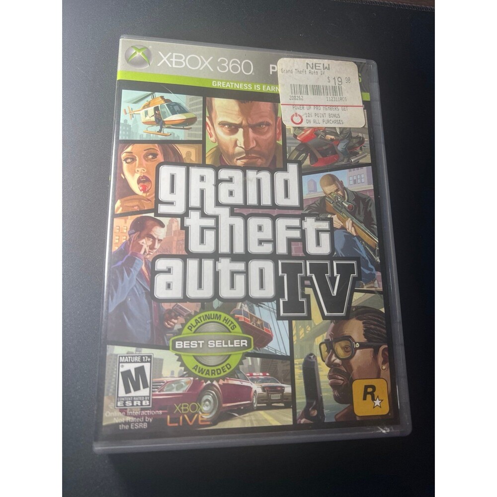 Grand Theft Auto IV - Platinum Hits Edition (Microsoft Xbox 360) include map